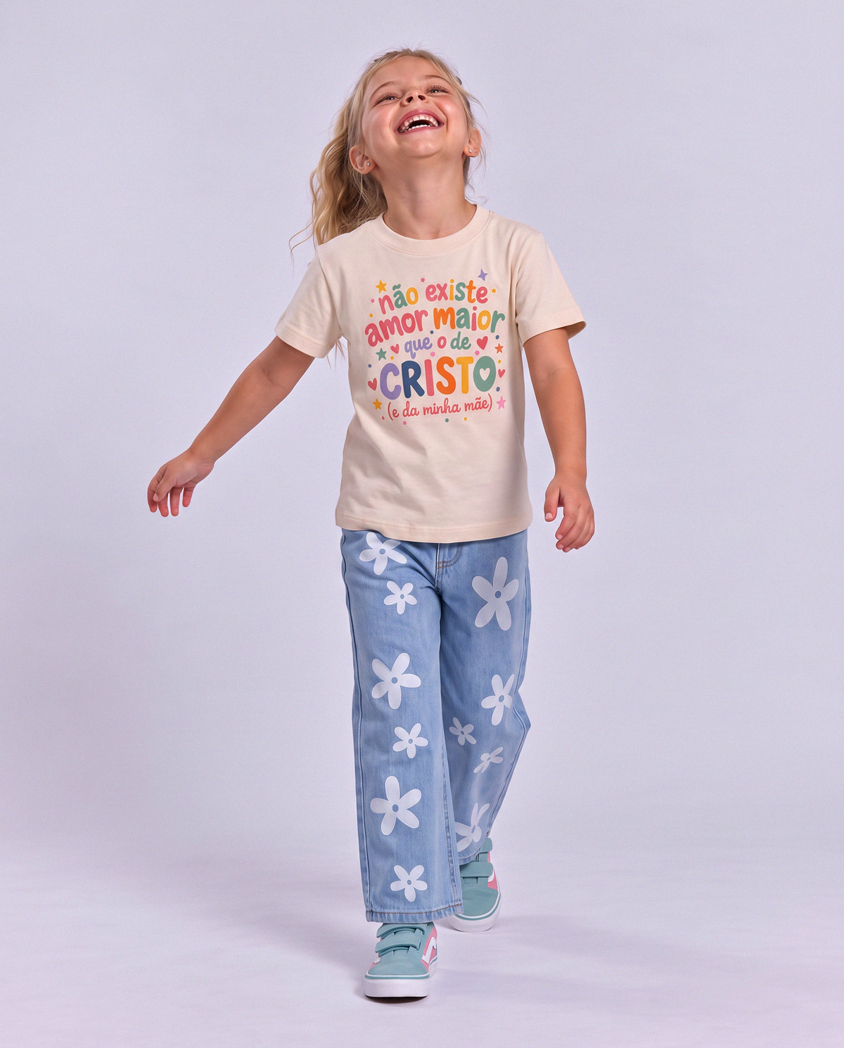 NAO EXISTE AMOR MAIOR QUE O DE CRISTO - MENINA