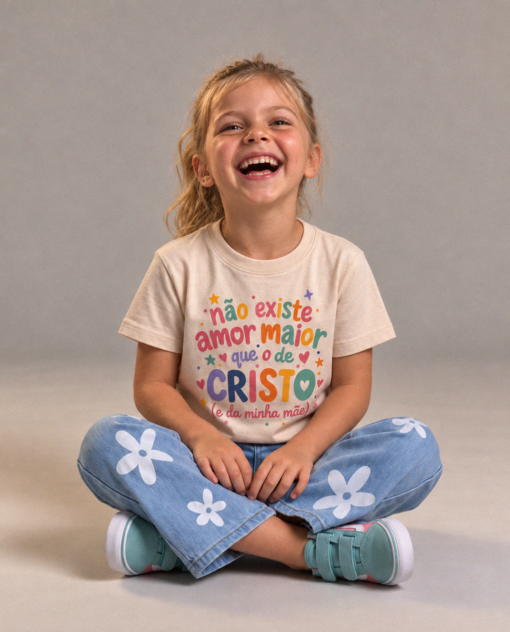 NAO EXISTE AMOR MAIOR QUE O DE CRISTO - MENINA