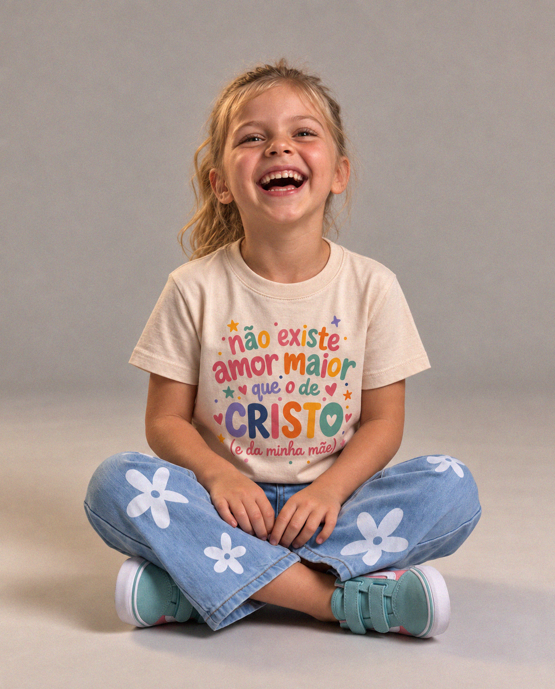 NAO EXISTE AMOR MAIOR QUE O DE CRISTO - MENINA